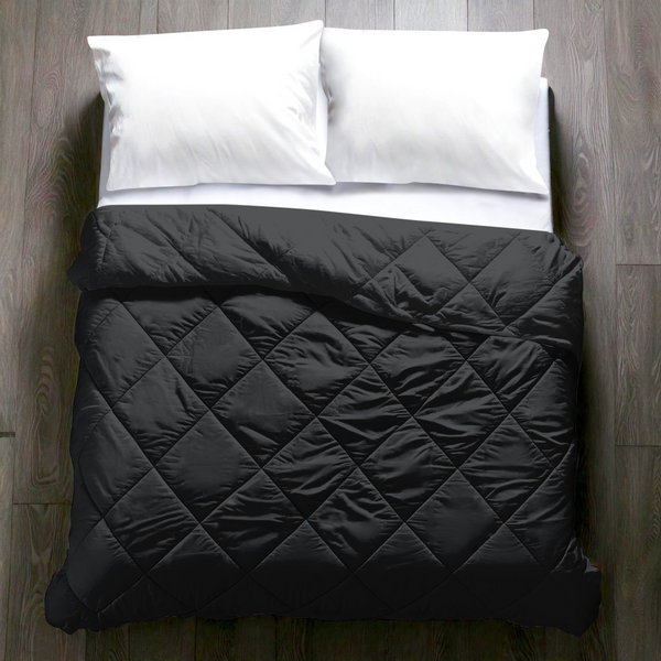 Cotton Eazzzy Quilt Dark Grey