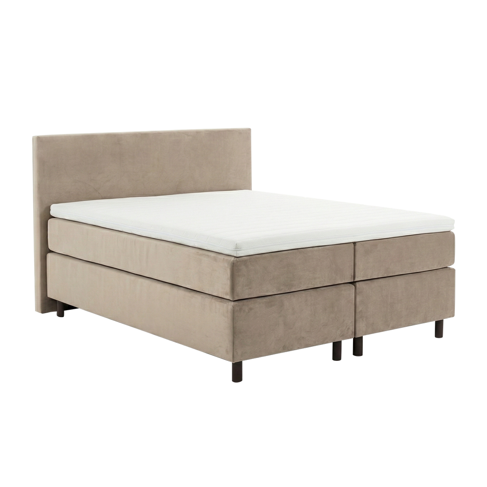 Boxspring Met Topper - Beige