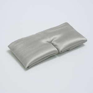 Silky slaapmasker licht grijs