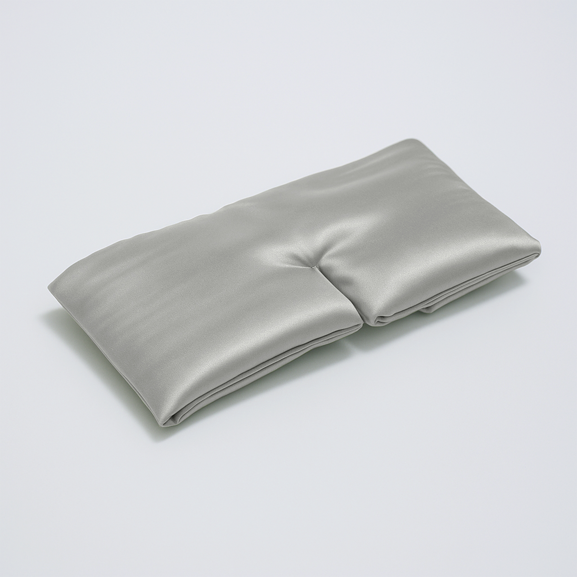 Silky slaapmasker licht grijs
