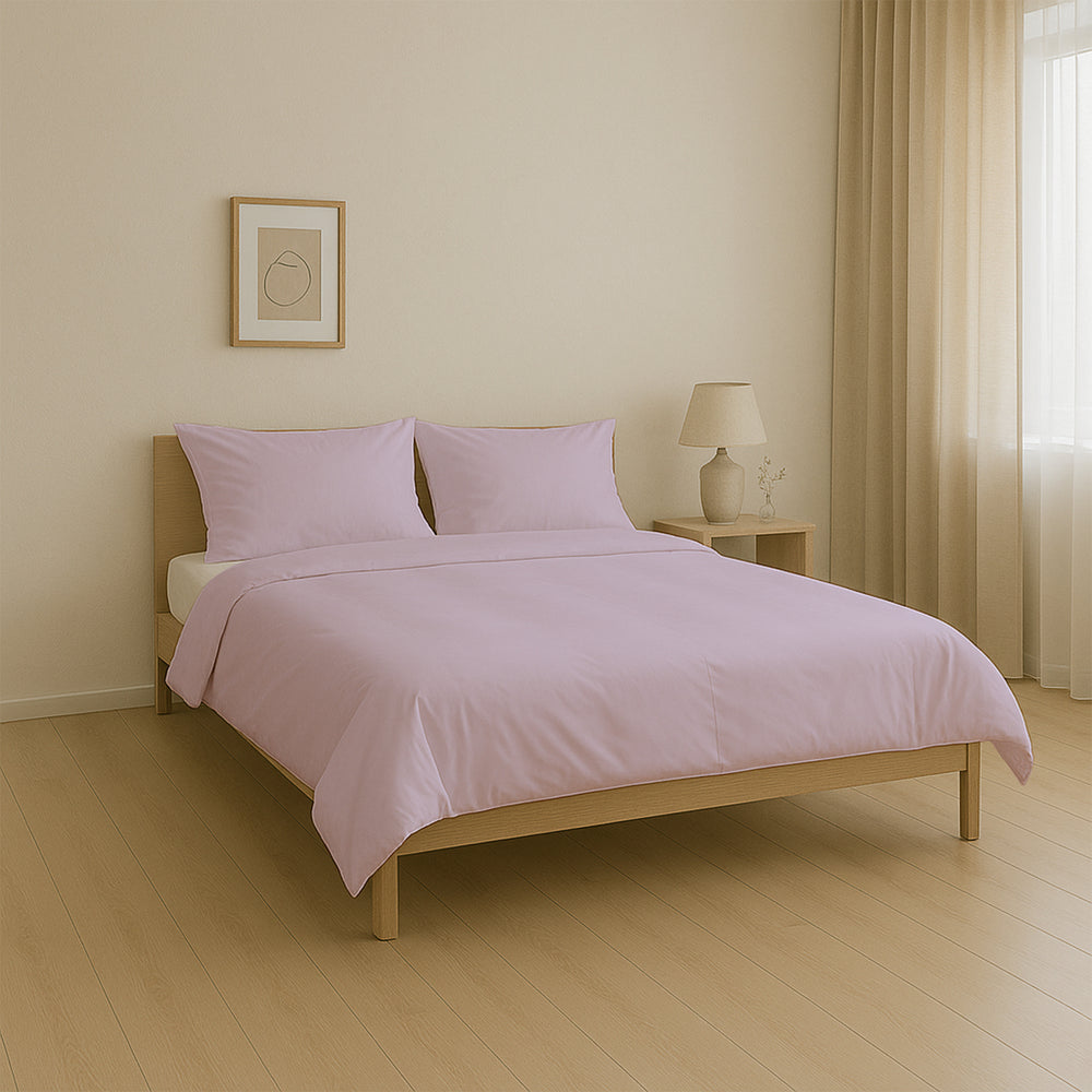 Valk Luxury Deckbedovertrekset met Kussensloop - Assorti