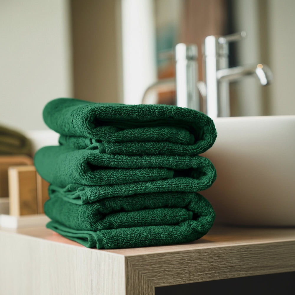 Handdoek - Olive Green