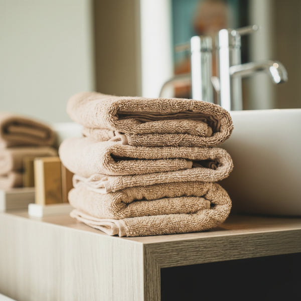 Handdoek - Beige