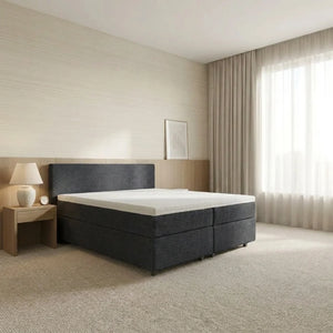 Barcarola Hotelbed + Gestoffeerd matras + Topper + Hoofdbord