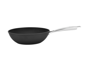 Wokpan 28 cm – Aluminium pan voor inductie en gas